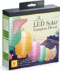 1x Solar-LED-Laterne - Kaltweißes LED-Licht - Ø 21 cm - Produktbild-Vorschau 3