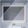AQUABATOS 80x60 cm Badspiegel mit Beleuchtung Produktbild-Vorschau 5