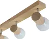 Lindby Deckenleuchte Thorin, 67 cm, 4-flg., weiß, Holz, E14 Produktbild-Vorschau 5