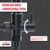 Grafner Regendusche schwarz im Set incl. Kopfbrause, Produktbild-Vorschau 5