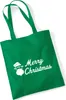 Huuraa Jutebeutel Ho Ho Ho Santa Merry Christmas 10 Liter Produktbild-Vorschau 1