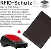 Leder Geldbörse Herren Portemonnaie RFID Hochformat Produktbild-Vorschau 7