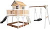 AXI Spielhaus Liam mit Sandkasten, Nestschaukel & grauer Produktbild-Vorschau 1