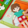 Malplay Sensorik Buch aus Filz Montessori Sinnesbuch Produktbild-Vorschau 10