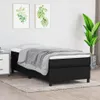 vidaXL Boxspringbettgestell Schwarz 90x200 cm Stoff Produktbild-Vorschau 2
