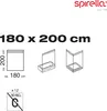 Spirella Anti-Schimmel Duschvorhang - Anti-Bakteriell, Produktbild-Vorschau 4