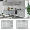 Küchenglasschrank Vicco R-Line Beton 80 cm, Model 30252 Produktbild-Vorschau 2