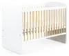 Babybett 120x60 cm Weiß/Kiefer höhenverstellbar mit Produktbild-Vorschau 1
