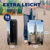 MuchoWow® Koffer Handgepäck Trolley Rollkoffer Kleine Produktbild-Vorschau 5