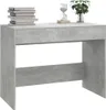 vidaXL Schreibtisch Betongrau 101x50x76,5 cm Holzwerkstoff Produktbild-Vorschau 5
