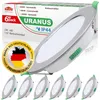 6 x LED Einbaustrahler URANUS 10W – Eisen gebürstet, CCT Produktbild-Vorschau 3