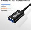 AdroitGoods Usb predlžovací kábel 3 metre - USB 3.0 - Náhľad obrázku produktu 2