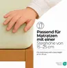 Jersey Spannbettlaken 80x160 - 80x180 cm, 100% Baumwolle Produktbild-Vorschau 3