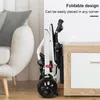 Faltbarer Rollstuhl, leichter, tragbarer Transport- und Produktbild-Vorschau 4