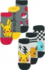 Pokemon Pikachu Kinder Sneaker Socken 6 Paar, Größe:27-30 Produktbild-Vorschau 1