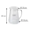 Tescoma Džbán TEO 2,5 l, oranžová Náhled obrázku produktu 2