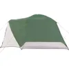 vidaXL Tenda da campeggio con tenda 4 persone Verde Anteprima dell’immagine prodotto 9