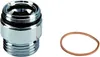 Grohe Brauseanschlussnippel M22x1 x 1/2´´ chrom - 47355000 Produktbild-Vorschau 1