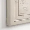 Hochwertige Canvas Weltkarte mit Kork-Pinnwand - 120x80 cm Produktbild-Vorschau 3