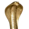 Figurine décorative en polyrésine COBRA, or, 36 cm Voir les images du produit 2