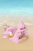 Kinder-Poncho-Handtuch mit Kapuze 120x60 cm – Produktbild-Vorschau 4