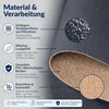 ANRO Badteppich AquaLoop 60x120cm Anthrazit Meterware Produktbild-Vorschau 2