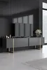 Skye Decor, Luxe - Antracite, Oro, Soggiorno, Set di mobili Anteprima dell’immagine prodotto 2