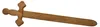 BestSaller 1102 Ritterschwert Edelmann Holz, 54 cm lang, Produktbild-Vorschau 4