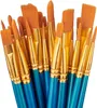 Relaxdays Pinsel Set 30-teilig, Acryl-, Öl- & Wasserfarben, Produktbild-Vorschau 6