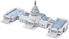 3D puzzle The Capitol Hill, 132 dílků Jokomisiada Náhled obrázku produktu 1