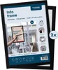 Europel Info-Rahmen / Selbstklebendes Set 2 Stück A3 Produktbild-Vorschau 8