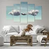 Bild auf Leinwand - Leinwandbild - 5 Teile - Wolken Produktbild-Vorschau 6