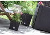 Blumentopf + Einsatz Blumenkübel Rattan RATO LOW DRTS400L Produktbild-Vorschau 11