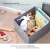 Aufbewahrungsbox für Hängeregister passend für Kallax im DIN A4 Format in Schwarz Podgląd zdjęcia produktu