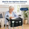 Rollator Tablett mit Getränkehalter, abnehmbar & Produktbild-Vorschau 3