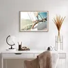 Gerahmtes Poster - Rahmen in heller Eiche - Yacht Segeln So Produktbild-Vorschau 6