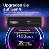 CRUCIAL - P310 - Internal SSD - 2TB - Gen4 - NVMe M.2 - Up Productafbeelding-voorbeeld 13
