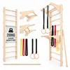MAMOI Espaldera fitness de pared con barra dominadas, Vista previa de la imagen del producto 1