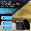 BenBow Eimer mit Deckel 0,5L x1 Schwarz - lebensmittelecht, Produktbild-Vorschau 5