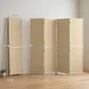 HOMCOM: Biombo con 4 paneles de bambú trenzado a mano, Vista previa de la imagen del producto 3