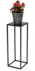 DanDiBo Blumenhocker Metall Schwarz Eckig 50 cm Produktbild-Vorschau 4
