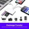 5-in-1 USB-C/USB-A Kartenleser & OTG-Adapter – Für Produktbild-Vorschau 2