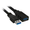 USB 3.0 A zu USB-A-Kabel NANOCABLE 10.01.0902BK 2 m Produktbild-Vorschau 2