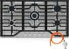 Klarstein Turbocast Plaque De Cuisson Gaz - 5 Brûleurs, Voir les images du produit 1