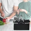 45L Einkaufskörbe Groß Isolierkorb Kühlkorb Kühltasche Produktbild-Vorschau 4