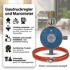 Mucola tubo gas + riduttore di pressione incl. manometro Anteprima dell’immagine prodotto 11