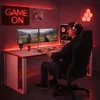 Homidea Vortex, scrivania da gaming da 150 cm – Scrivania Anteprima dell’immagine prodotto 4