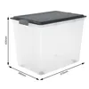 3er Set Box 70 l COMPACT, Farbe:Anthrazit Produktbild-Vorschau 3