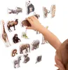 Zoo Magnet Set Wilde Tiere Realistisches Design Solide Produktbild-Vorschau 6