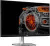 A Dell monitor displaying a wireframe rendering of a sports car. Podgląd zdjęcia produktu